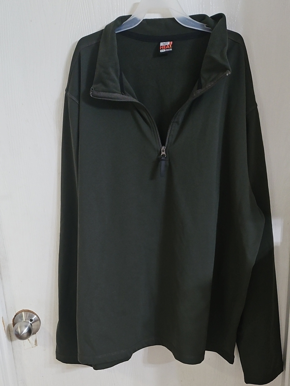 Decree 32° Heat Label Tag - Olive and Black